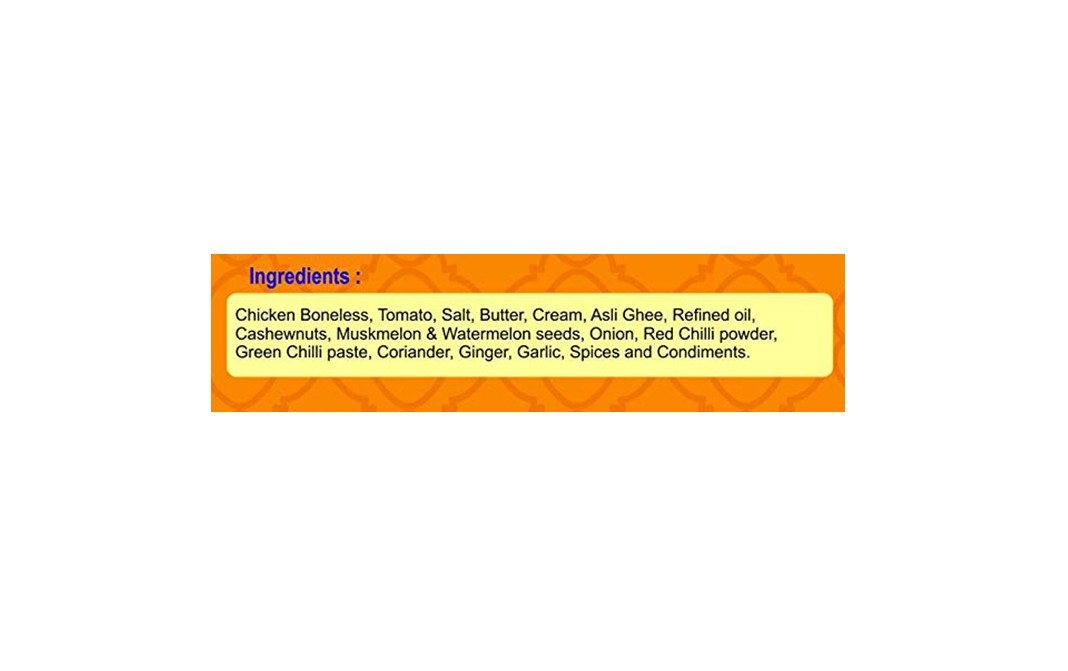Al Barkat Butter Chicken    Box  285 grams